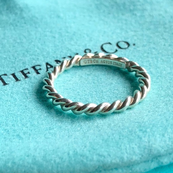 Jewelry | Tiffany Co Twist Ring 